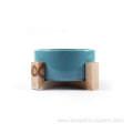Wholesale custom smooth elevated dog bowl
